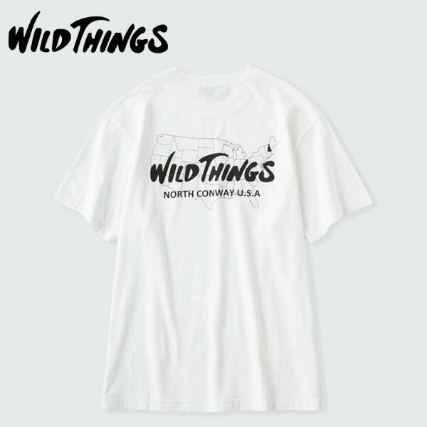 【楽天市場】【メール便】24ss ワイルドシングス バースプレイス BIRTH PLACE WT24063K カラー WHITE WILD