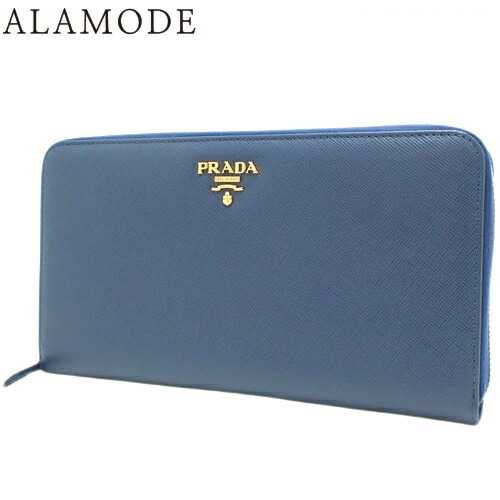 【PRADA　財布】 PRADA プラダ 2ML317 ロゴ 長財布（小銭入れあり） レザー