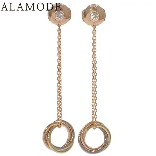 Cartier★カルティエ トーチュ ダイヤ シングルピアス 750(PG) Cartier☆カルティエ トーチュ ダイヤ シングルピアス 750(PG) Cartier