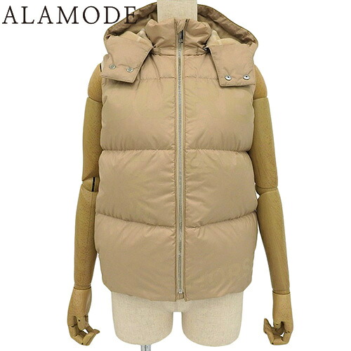 BURBERRY(バーバリー) ロゴ ダウンベスト アウター アパレル ファッション 12Y(152cm) ポリエステル ナイロン ベージュ 8046112 キッズ 40802147244【中古】【アラモード】|ALAMODE