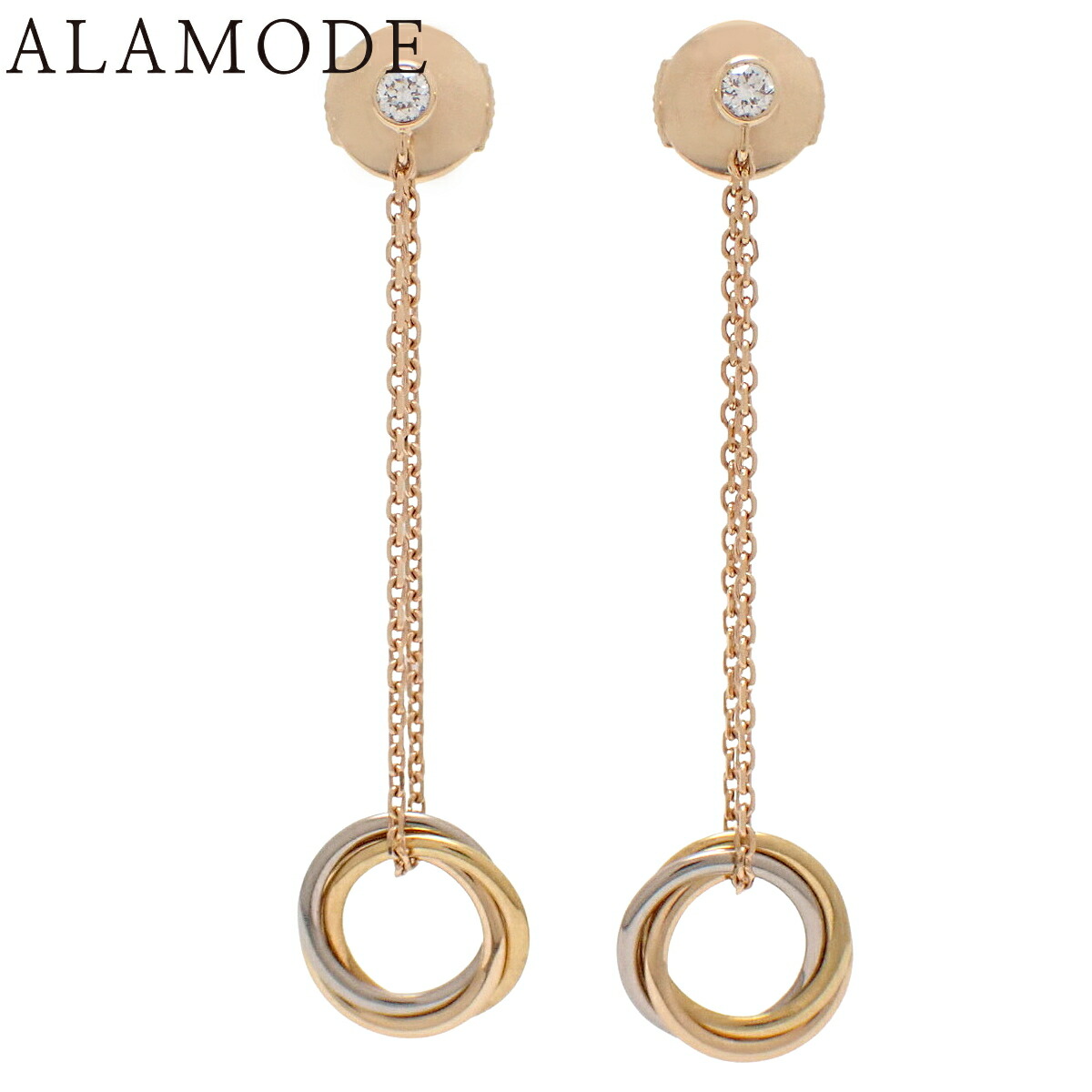 楽天市場】カルティエ トーチュ パヴェ ダイヤモンド ピアス