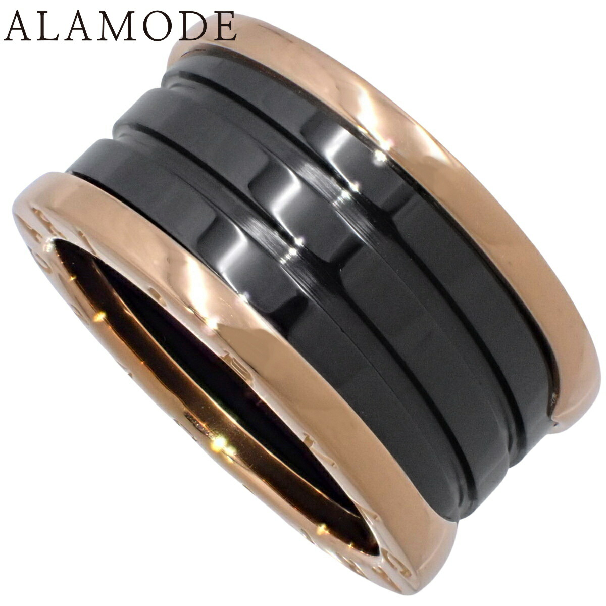 BVLGARI リング ダイヤモンド　ビー・ゼロワン 1PD 12.5号相当 BVLGARI ダイヤモンドビーゼロワンリング ゴールド｜VINTAGE QOO
