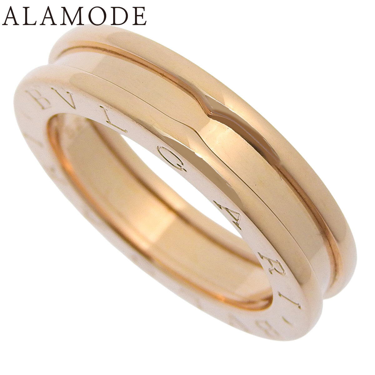 ブルガリ ラピスラズリ 4バンドリング 17号　750 K18 ピンクゴールド 楽天市場】ブルガリ BVLGARI ビーゼロワン リング ラピスラズリ K18PG