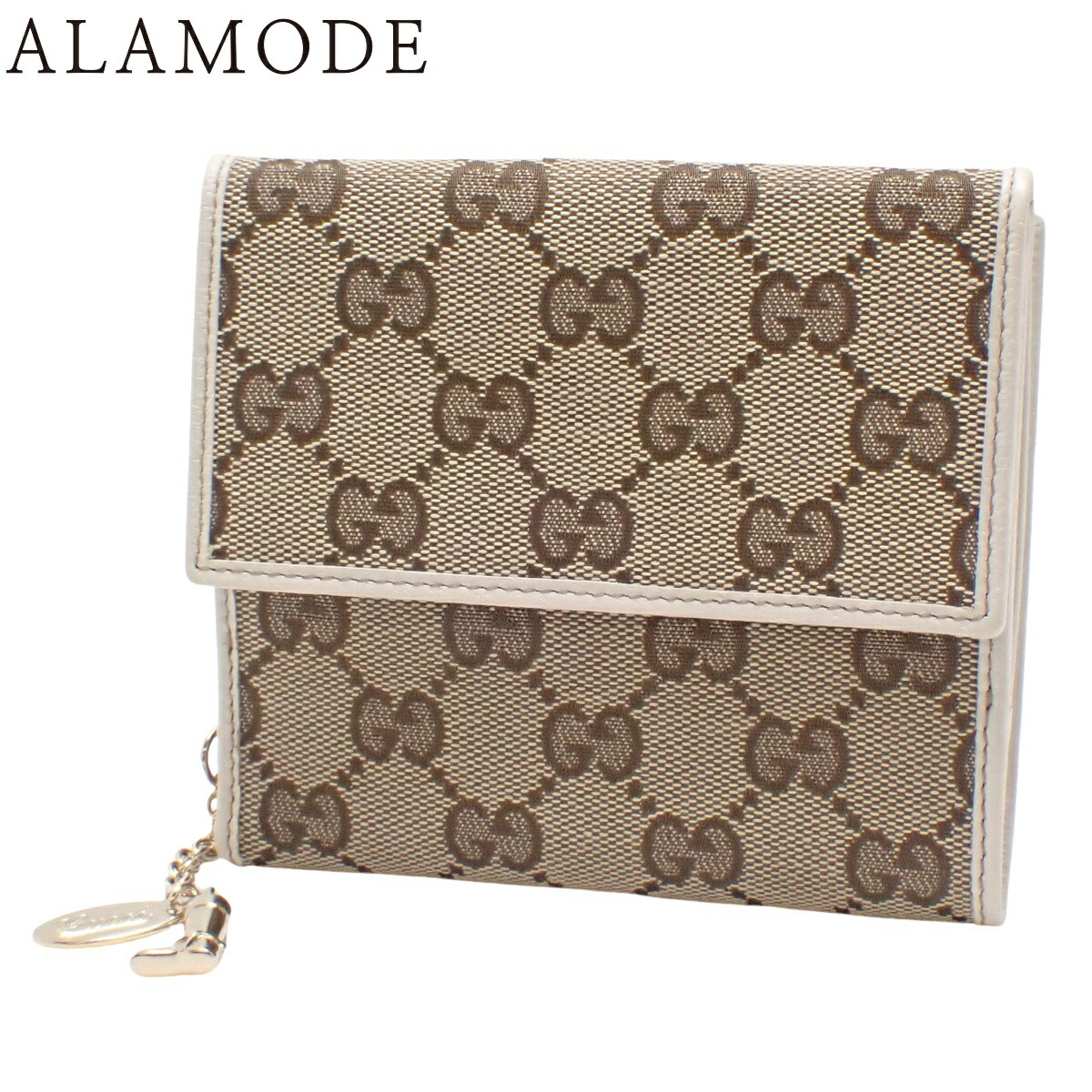 楽天市場】グッチ GUCCI 財布 二つ折り財布 札入れ GG プラス ベージュ