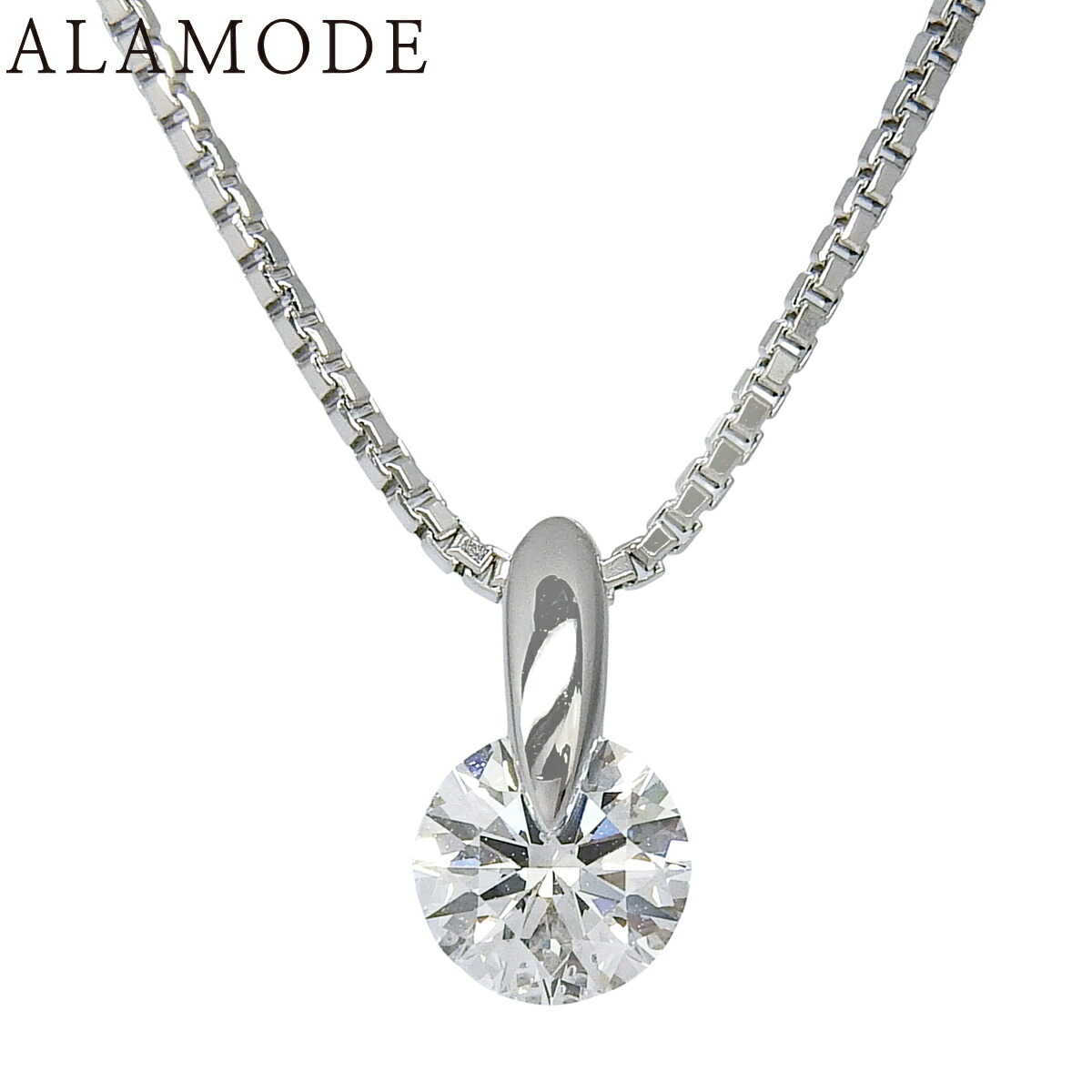 楽天市場】LA SOMA ラソーマ ダイヤモンド ネックレス 一粒