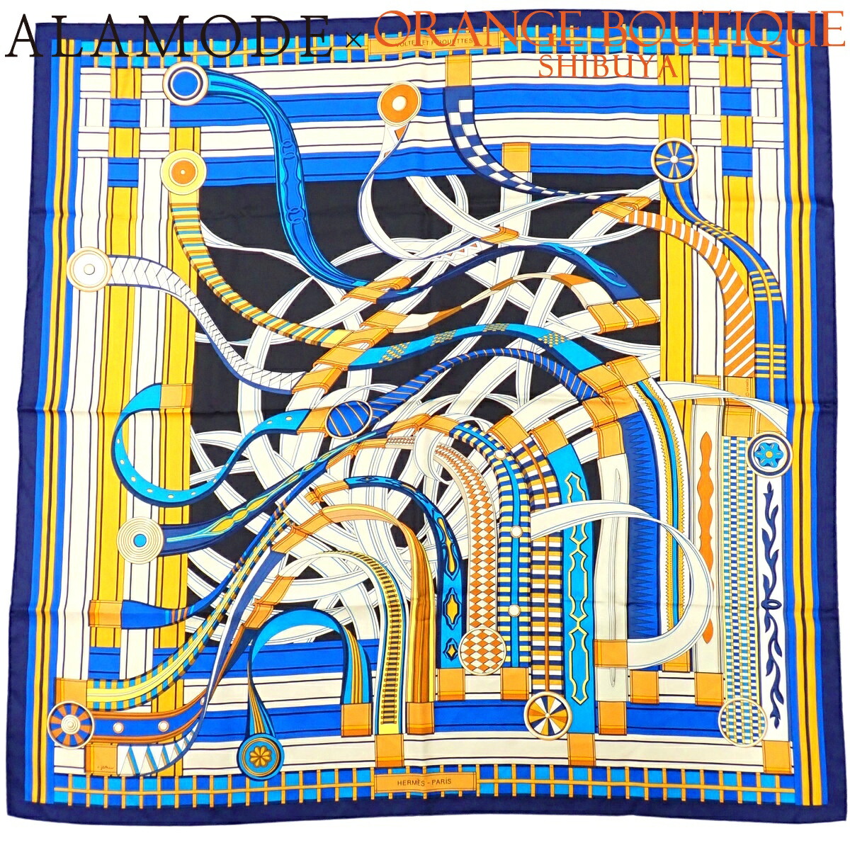 楽天市場】【アパレル】HERMES エルメス LEDOUX LES NORMANDS スカーフ