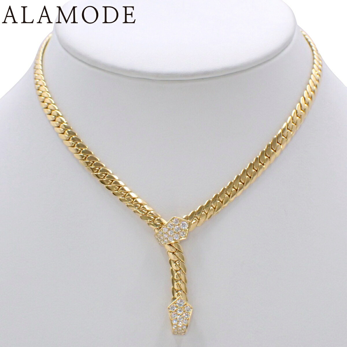 新品未使用 46㎝ ヴァンクリーフ&アーペル フォルサチェーン ネックレス Van Cleef & Arpels ヴァンクリーフ＆アーペル ネックレス