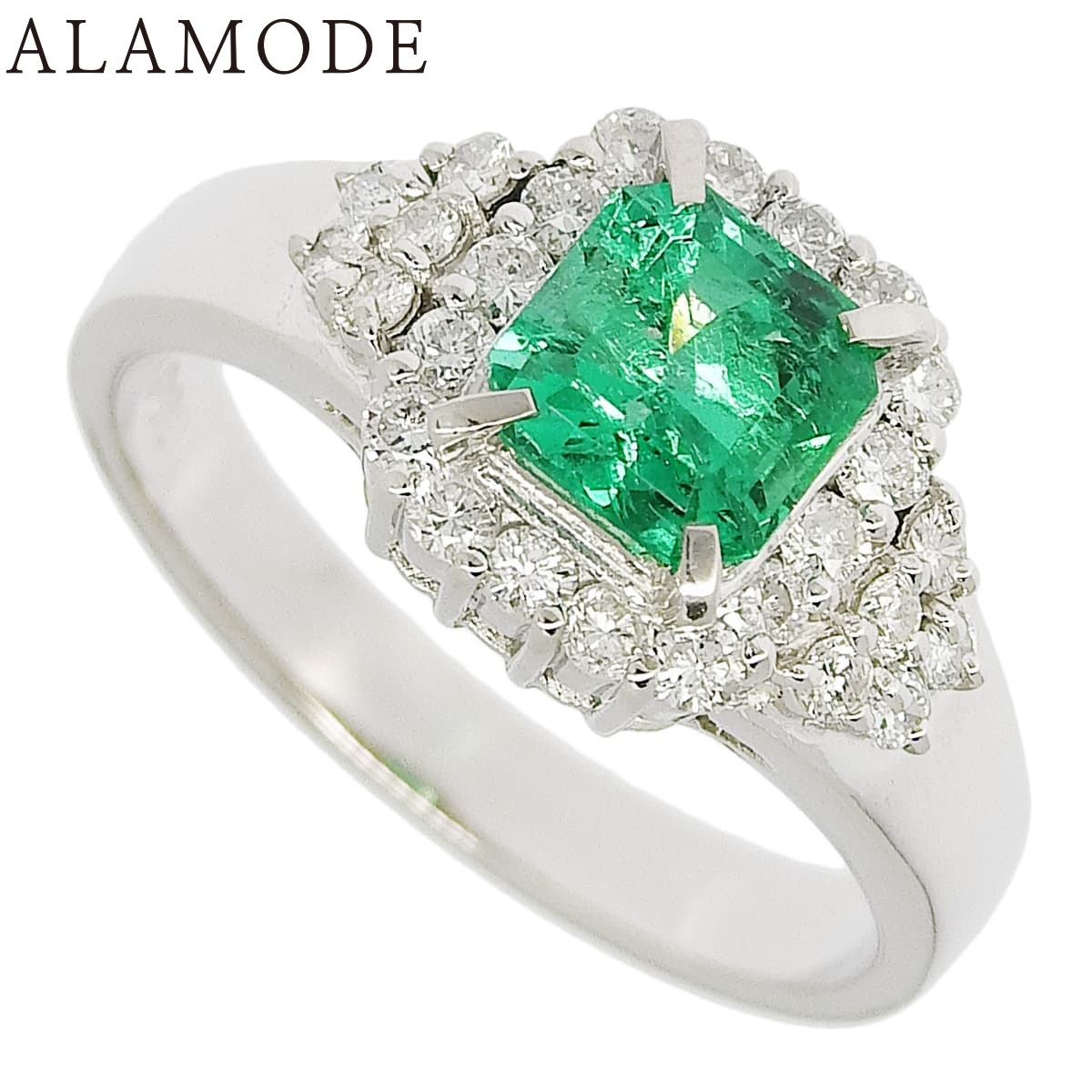 楽天市場】【中古】【ジュエリー】Pt900 プラチナ エメラルド