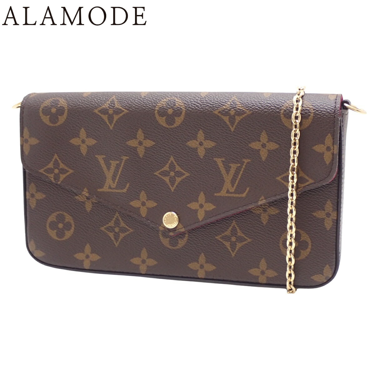 美品 モノグラムチェーンショルダー・ポシェット・フェリシー M61276 楽天市場】【バッグ】LOUIS VUITTON ルイ ヴィトン モノグラム