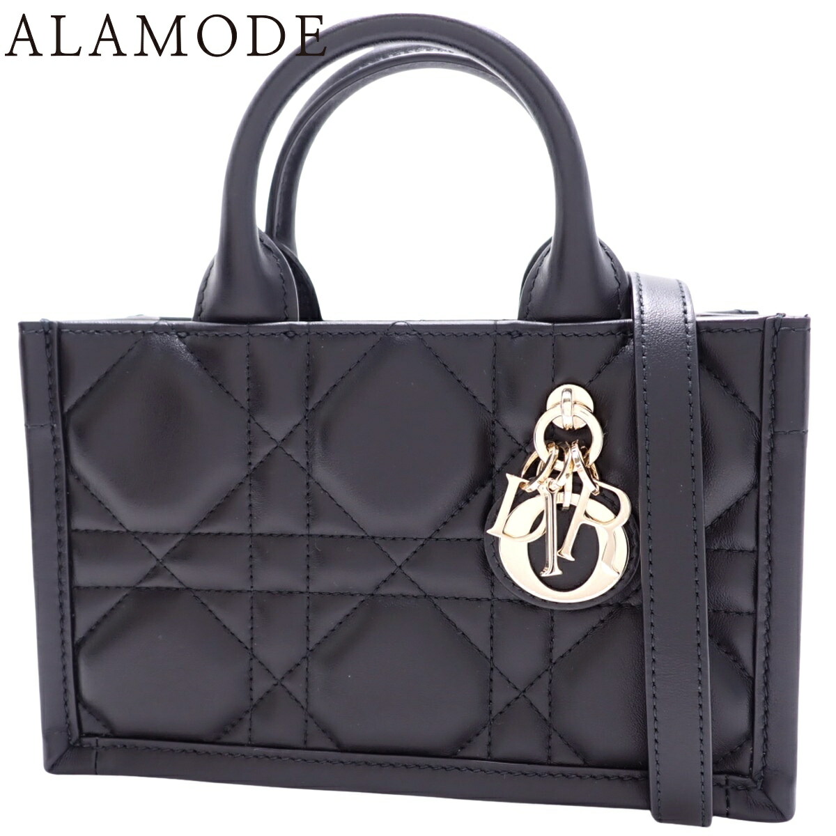 ディオール ブックトート スモール マクロカナージュ ショルダーバッグ レザー M1325OWHP ブラック レディース Dior  中古 R&Kリサイクルキング 楽天市場】ディオール ブックトート スモール マクロカナージュ