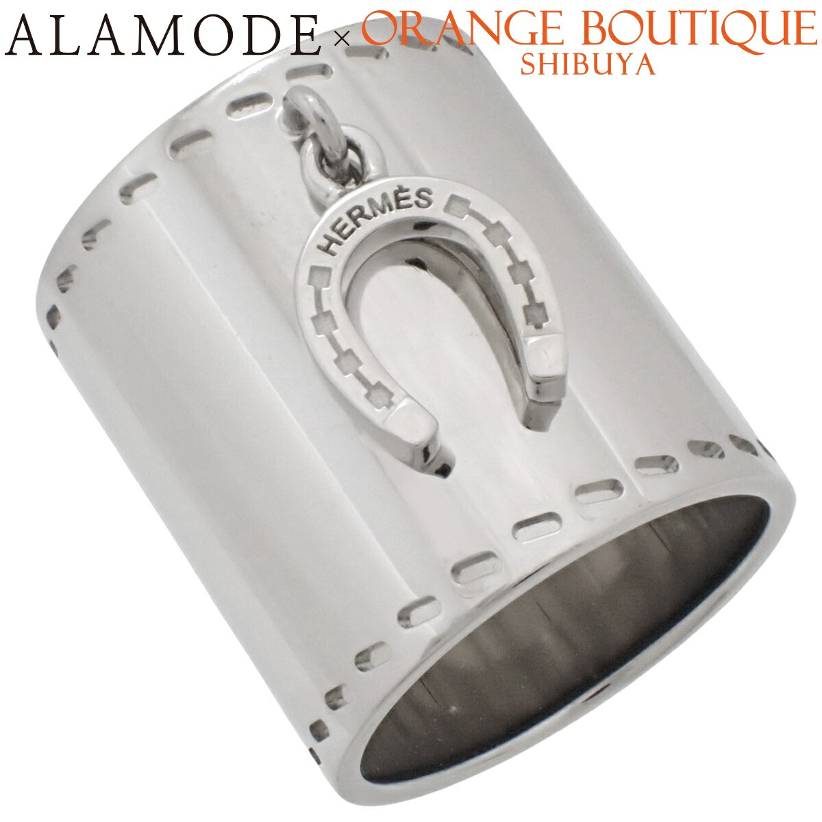 楽天市場】エルメス HERMES モールドゥ ホースビット スカーフリング