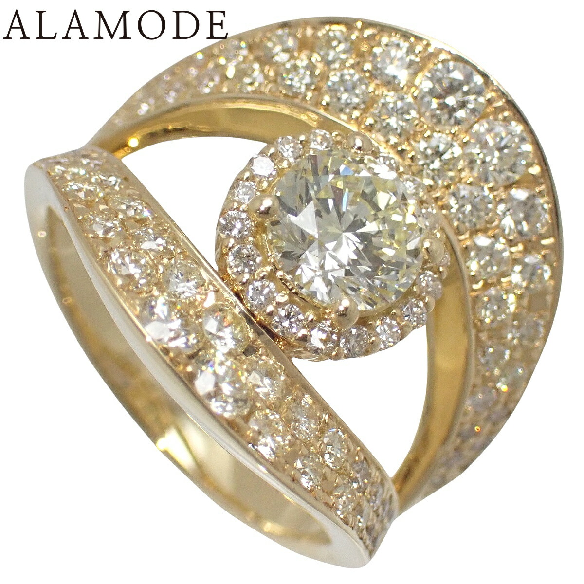 楽天市場】【☆ダイヤモンド☆】『K18 ダイヤモンド スイング