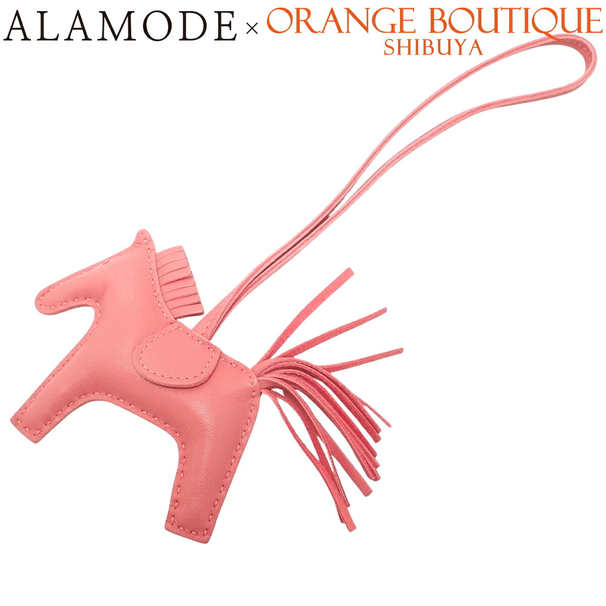 楽天市場】【未使用品】HERMES エルメス チャーム ロデオPM 馬モチーフ