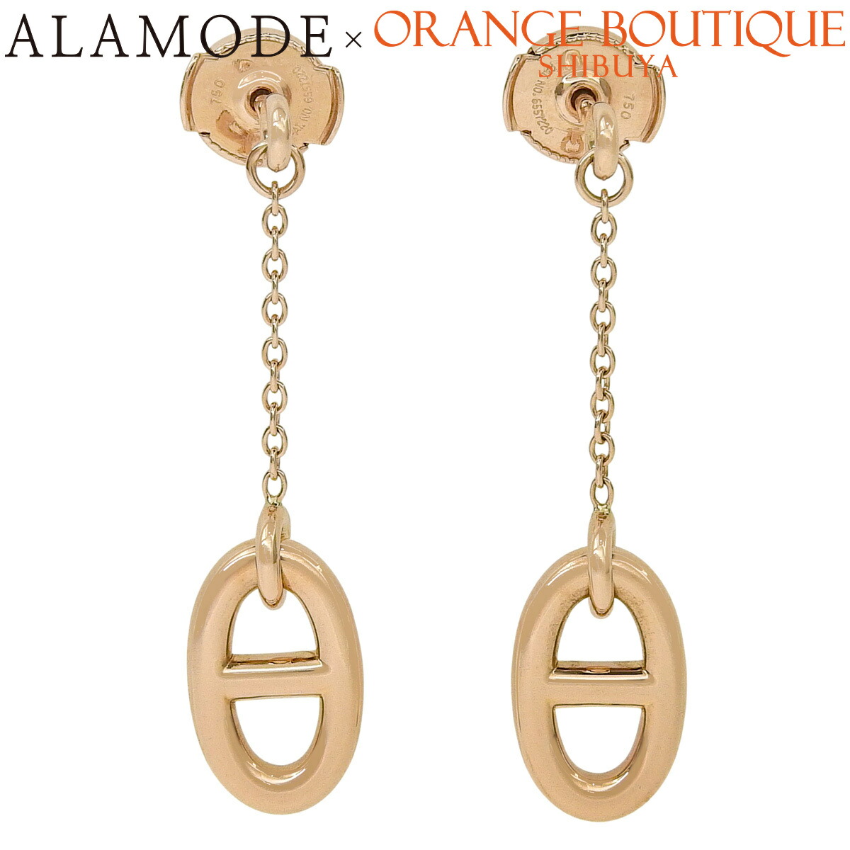 HERMES エルメス　ピアス　シェーヌダンクル imgrc0172780191.jpg