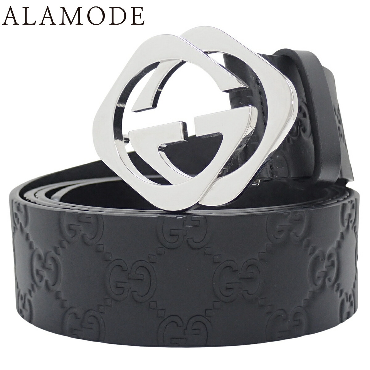 楽天市場】GUCCI グッチ グッチシマ GG ベルト シルバーバックル