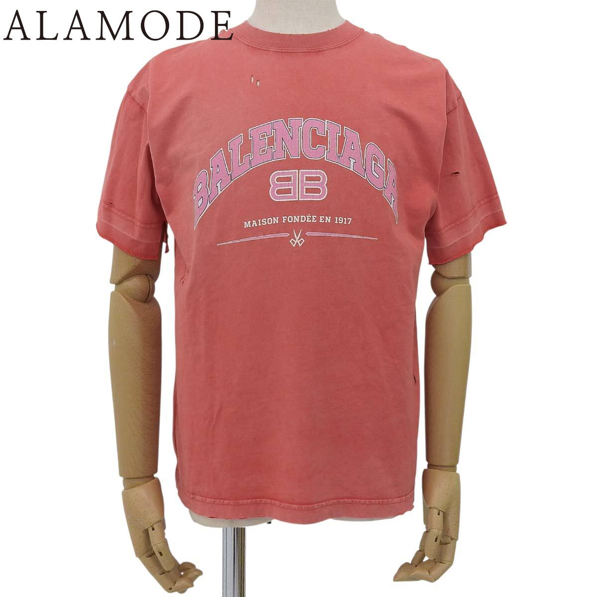 楽天市場】BALENCIAGA 2021SS Flame Tee 656978 TKV70 バレンシアガ