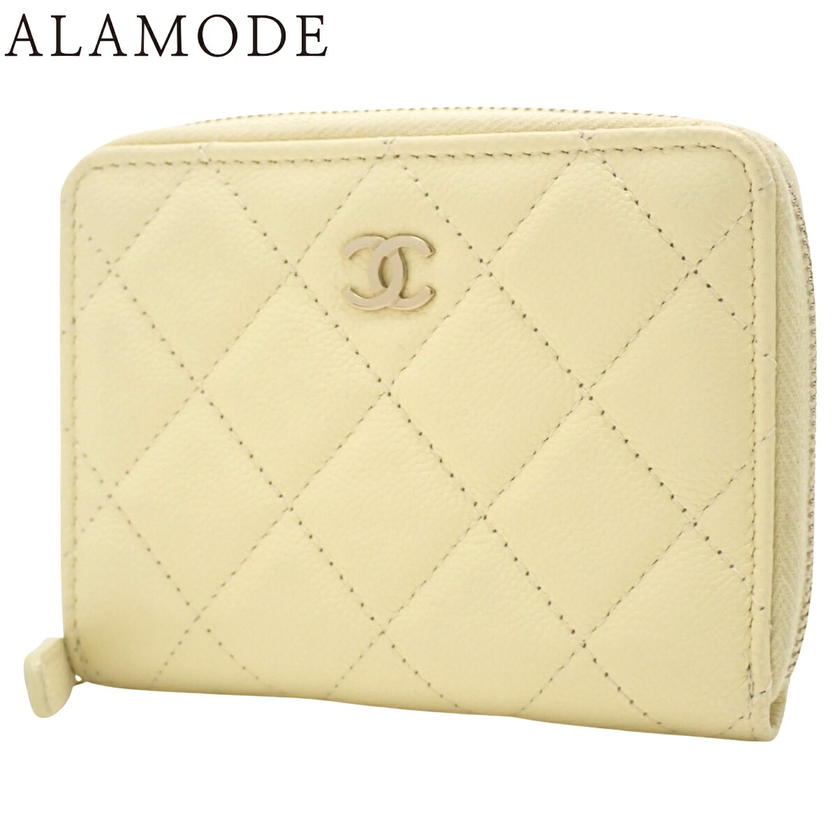 楽天市場】CHANEL シャネル マトラッセ ココマーク スモール ジップ