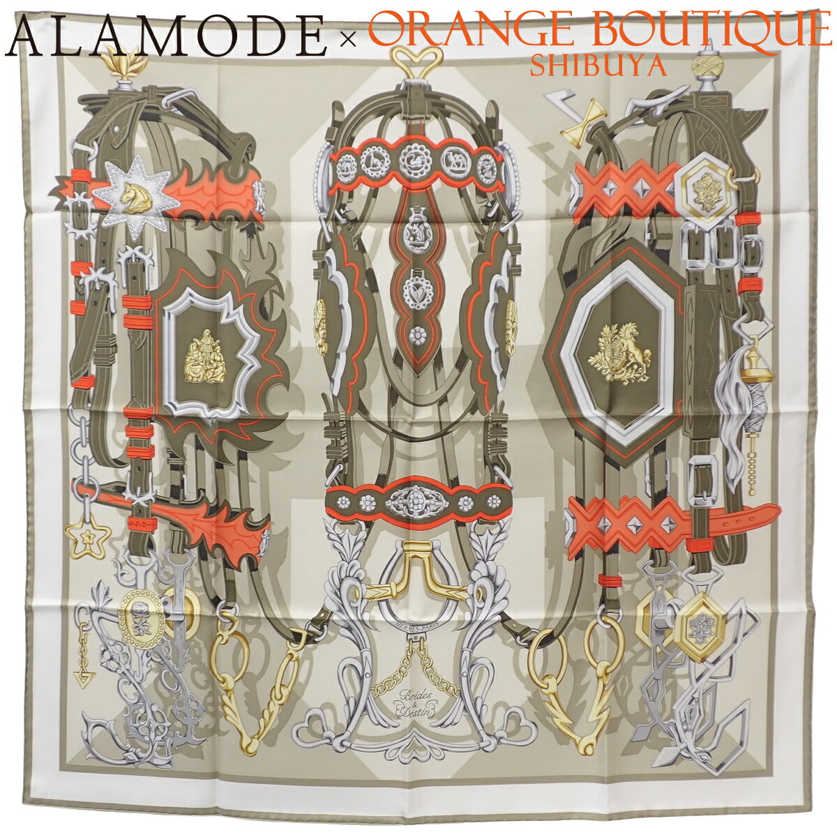 楽天市場】【SAランク】 エルメス HERMES スカーフ カレ90 シルク