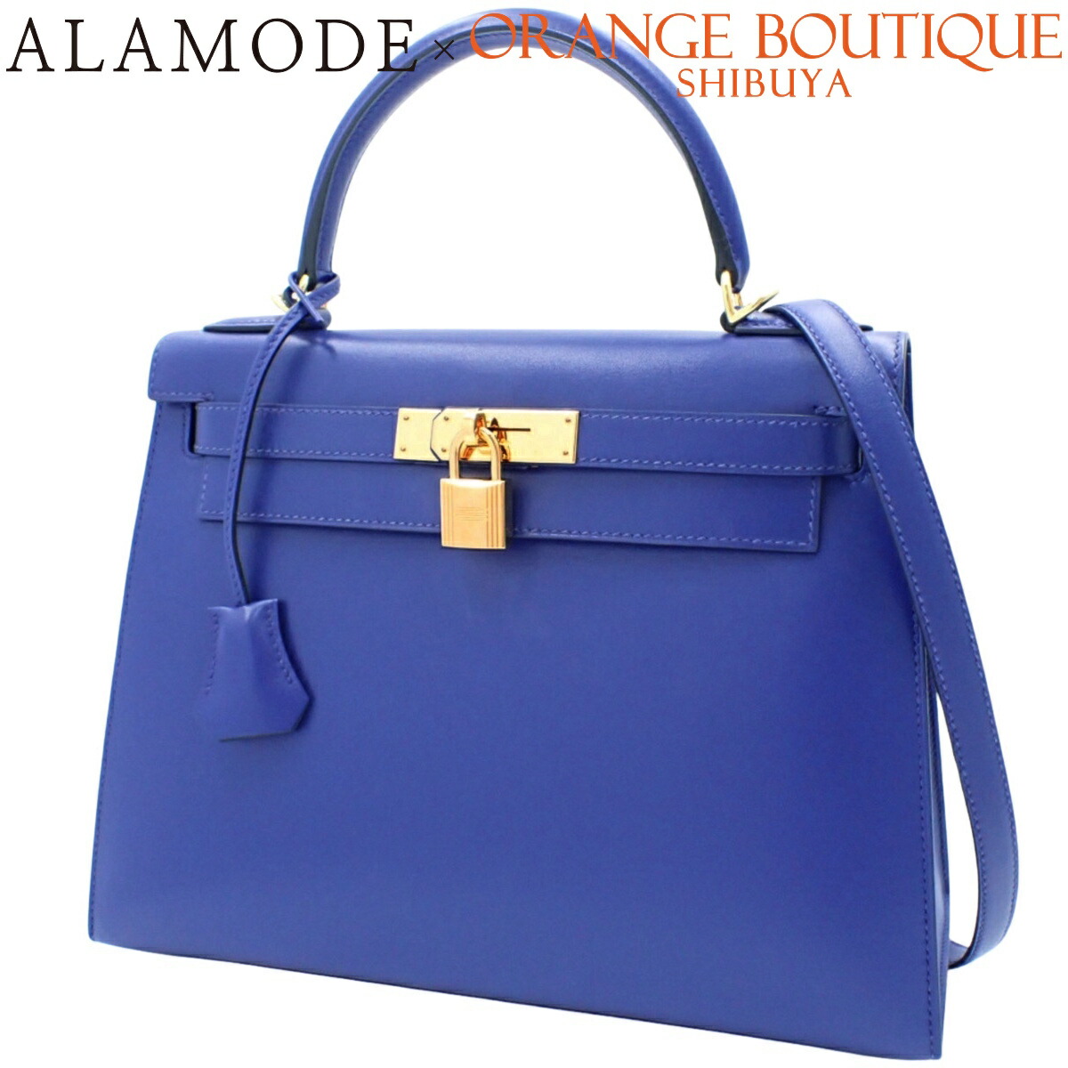 HERMES エルメス ケリー32,35空箱2個 楽天市場】エルメス 【HERMES】 ケリー32 外縫い ブルータラサ
