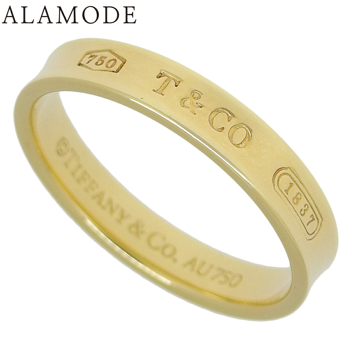 楽天市場】ティファニー TIFFANY & Co. 1837 ナロー リング 指輪 10号