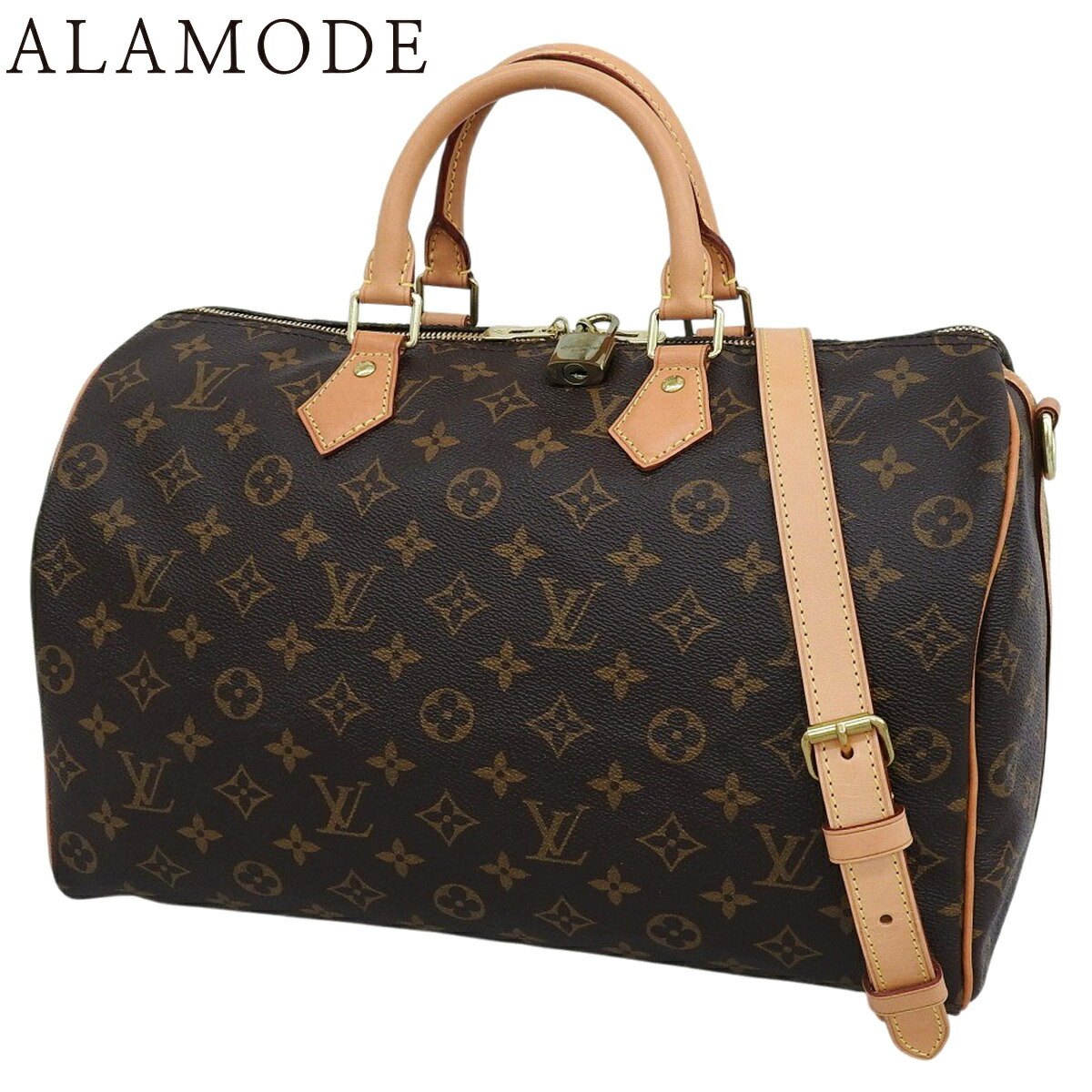 楽天市場】LOUIS VUITTON ルイ ヴィトン モノグラム スピーディ バンド