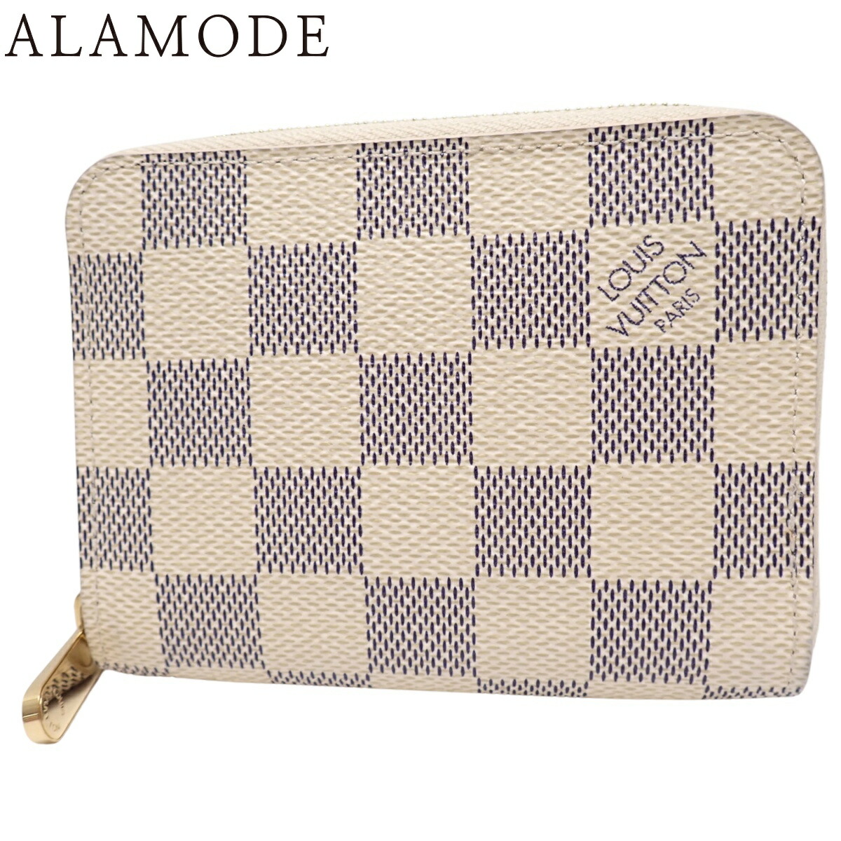 ルイヴィトン ダミエ ラウンドファスナー ケース コンパクト財布 楽天