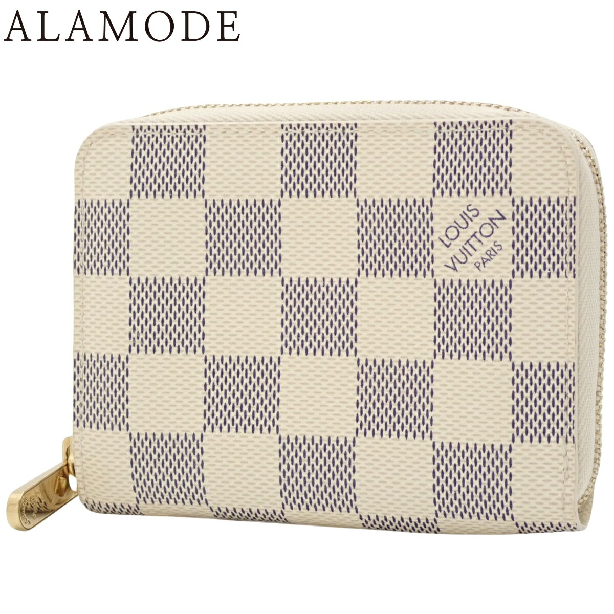 【美品】ルイヴィトン ジッピーパース ダミエ アズール 白 ホワイト 楽天市場】【財布】LOUIS VUITTON ルイ ヴィトン ダミエアズール