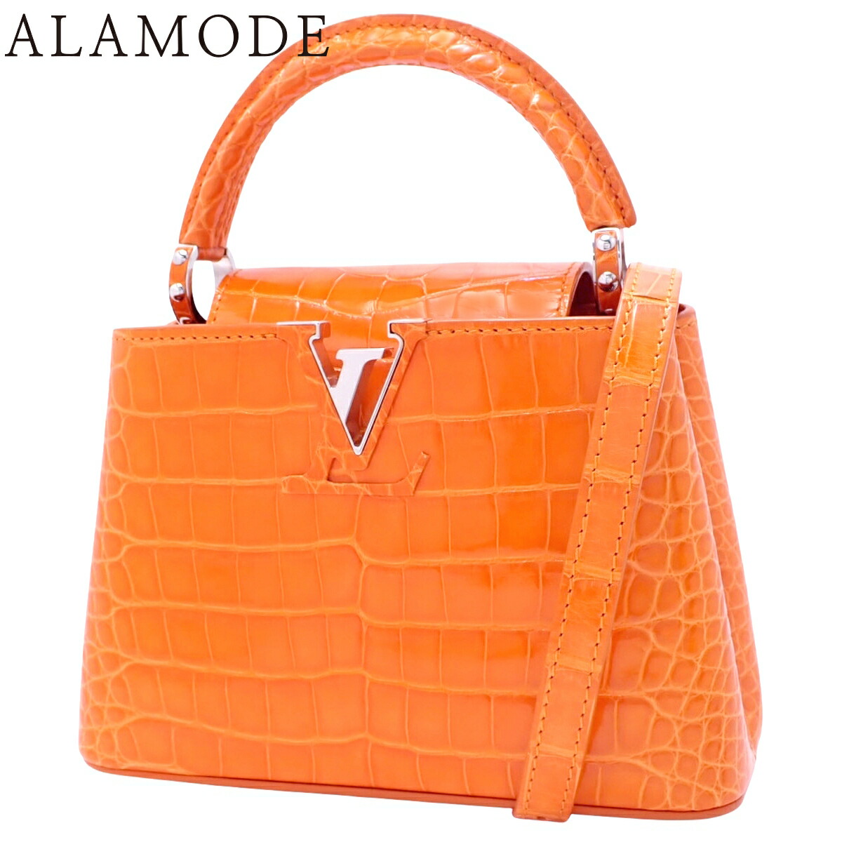 楽天市場】【美品】ルイヴィトン 【LOUIS VUITTON】N92232 カプシーヌ