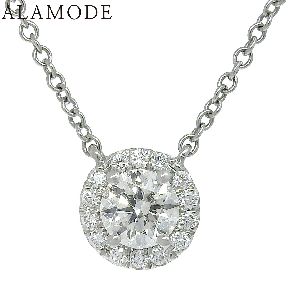 TIFFANY&Co.(ティファニー) ソレスト ネックレス ダイヤモンド プラチナ Pt950 ネックレス アクセサリー ジュエリー シルバー銀 レディース 40802158231【中古】【アラモード】