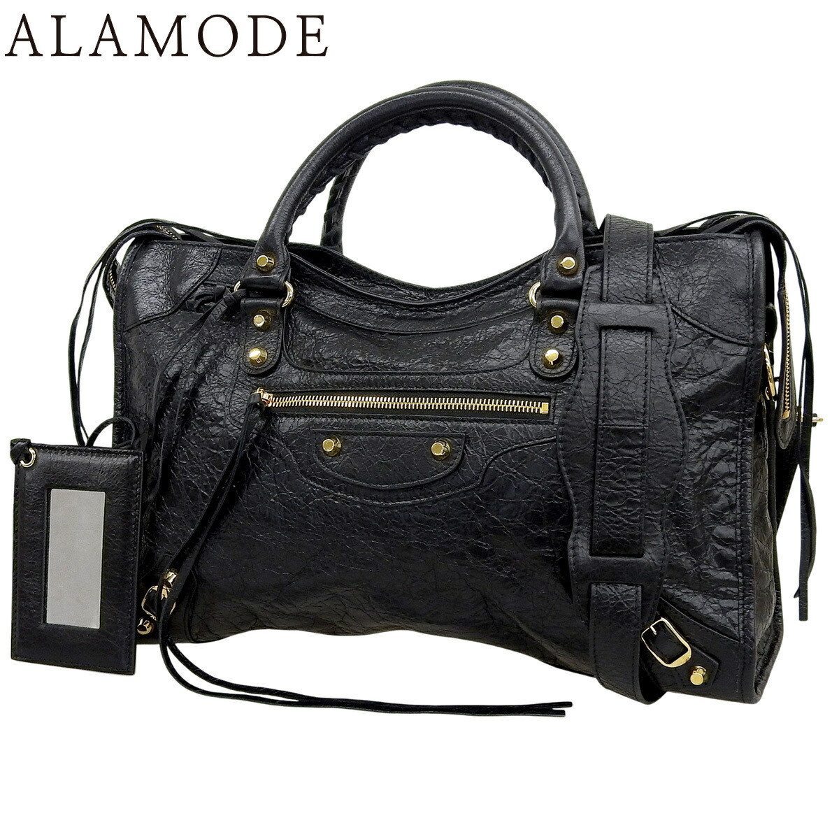 楽天市場】【バッグ】BALENCIAGA バレンシアガ ザ シティ ハンドバッグ