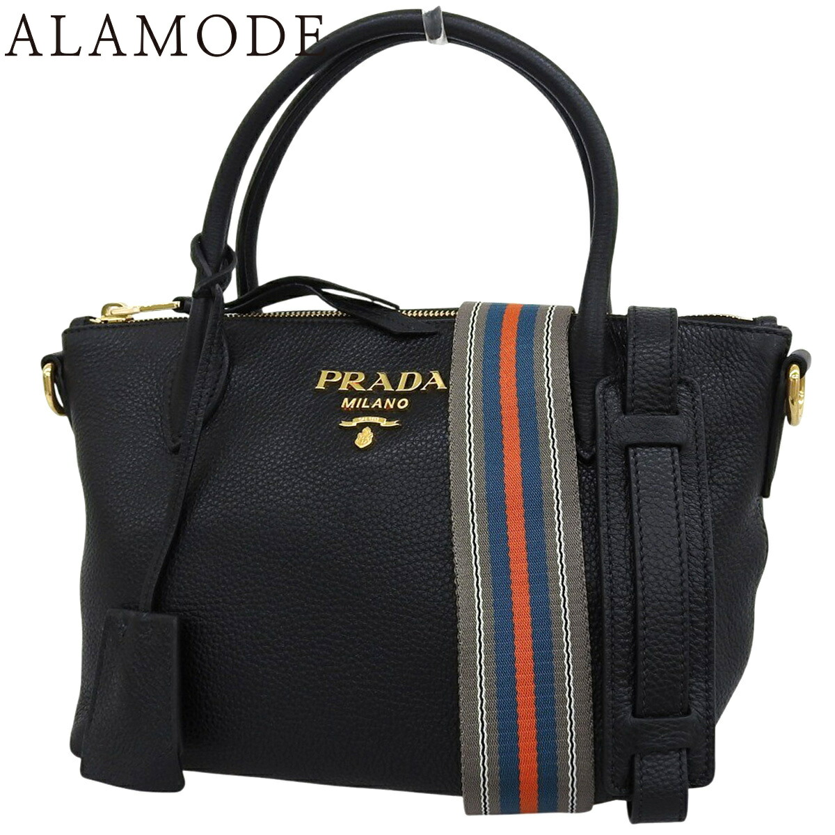 楽天市場】プラダ【PRADA】 ベルベット ミニ トートバッグ ボルドー