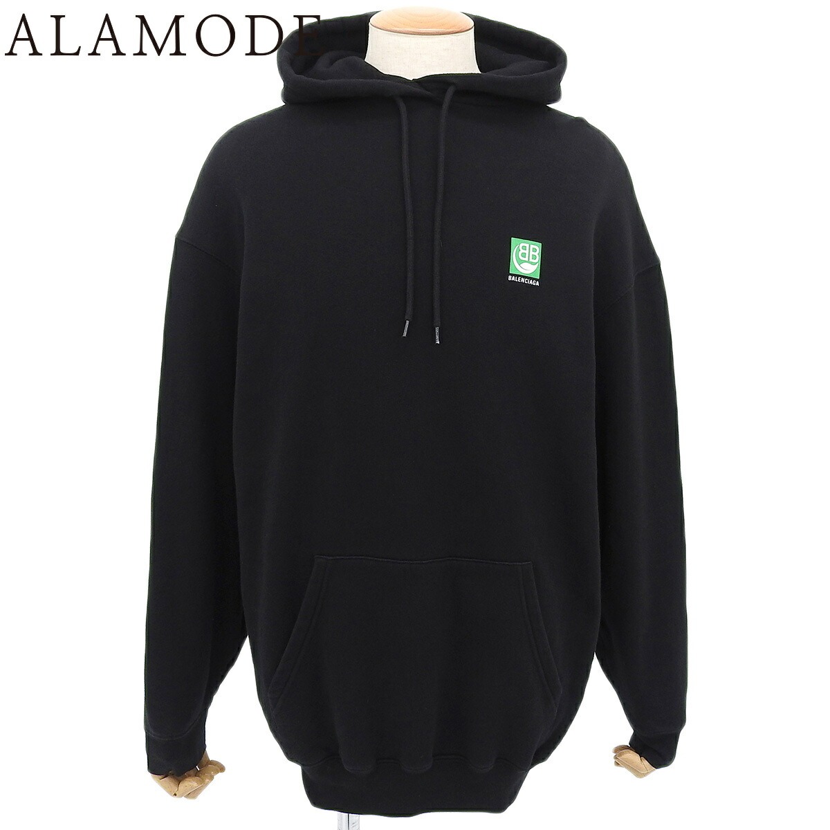 楽天市場】BALENCIAGA バレンシアガ パーカー デストロイ加工 オーバー