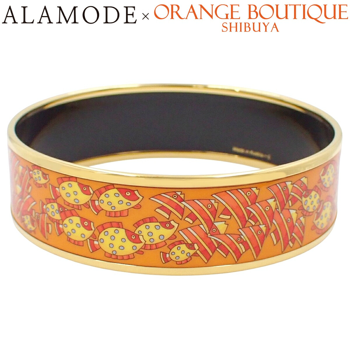 楽天市場】【HERMES/エルメス】 魚柄 バングル メタル/エマイユ/七宝