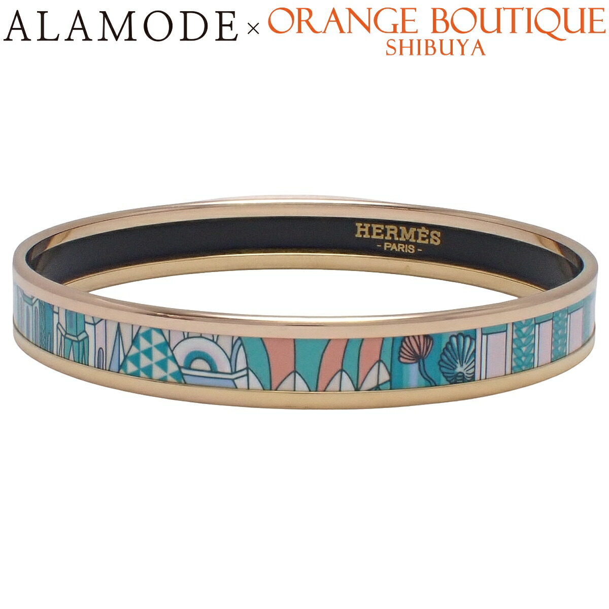 楽天市場】HERMES エルメス カフ バングル ブレスレット 馬車 犬