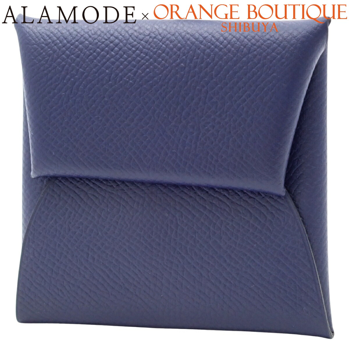 楽天市場】エルメス バスティア コインケース ブルーサフィール