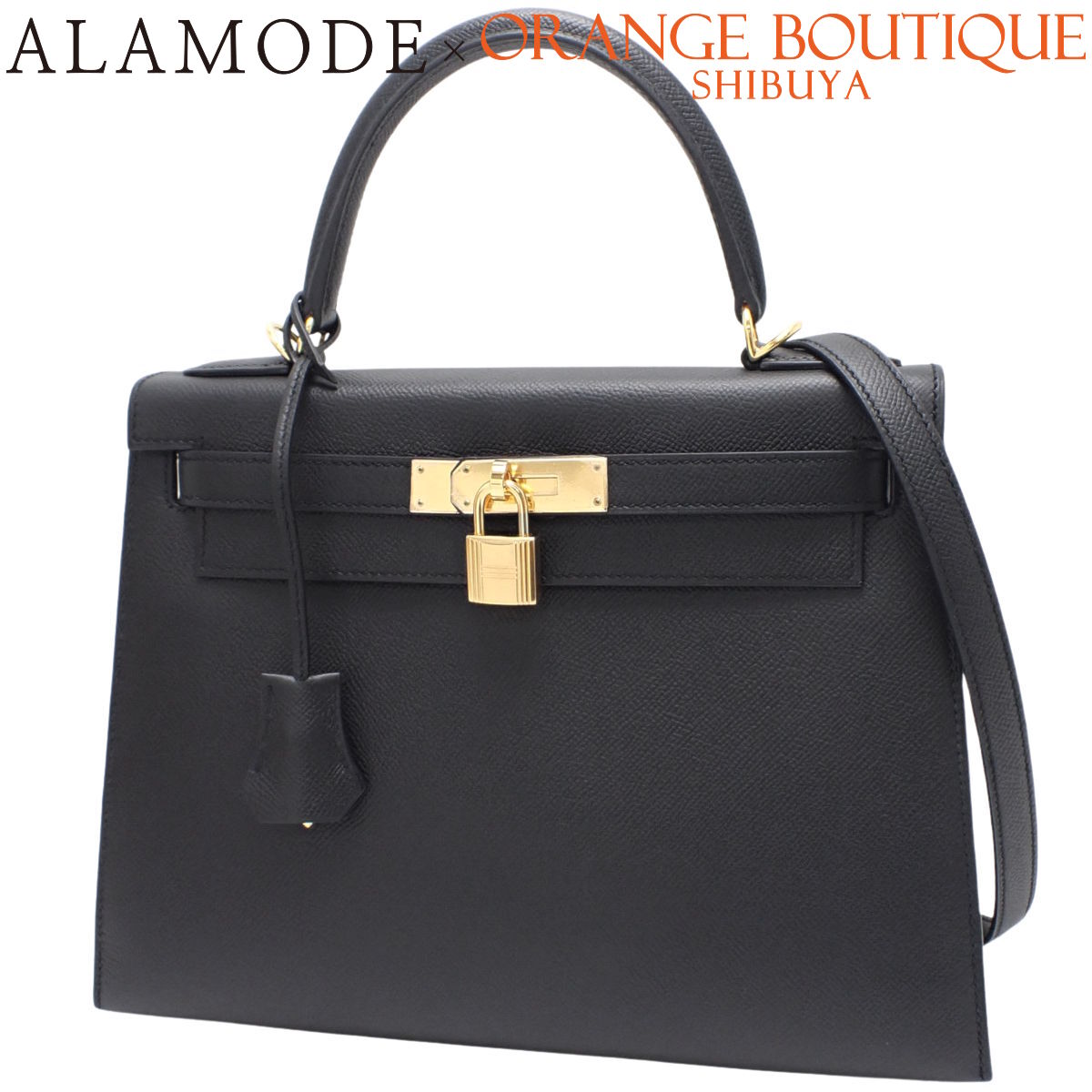 楽天市場】【HERMES】エルメス ケリー 35 黒 ブラック Noir/89 ケリー