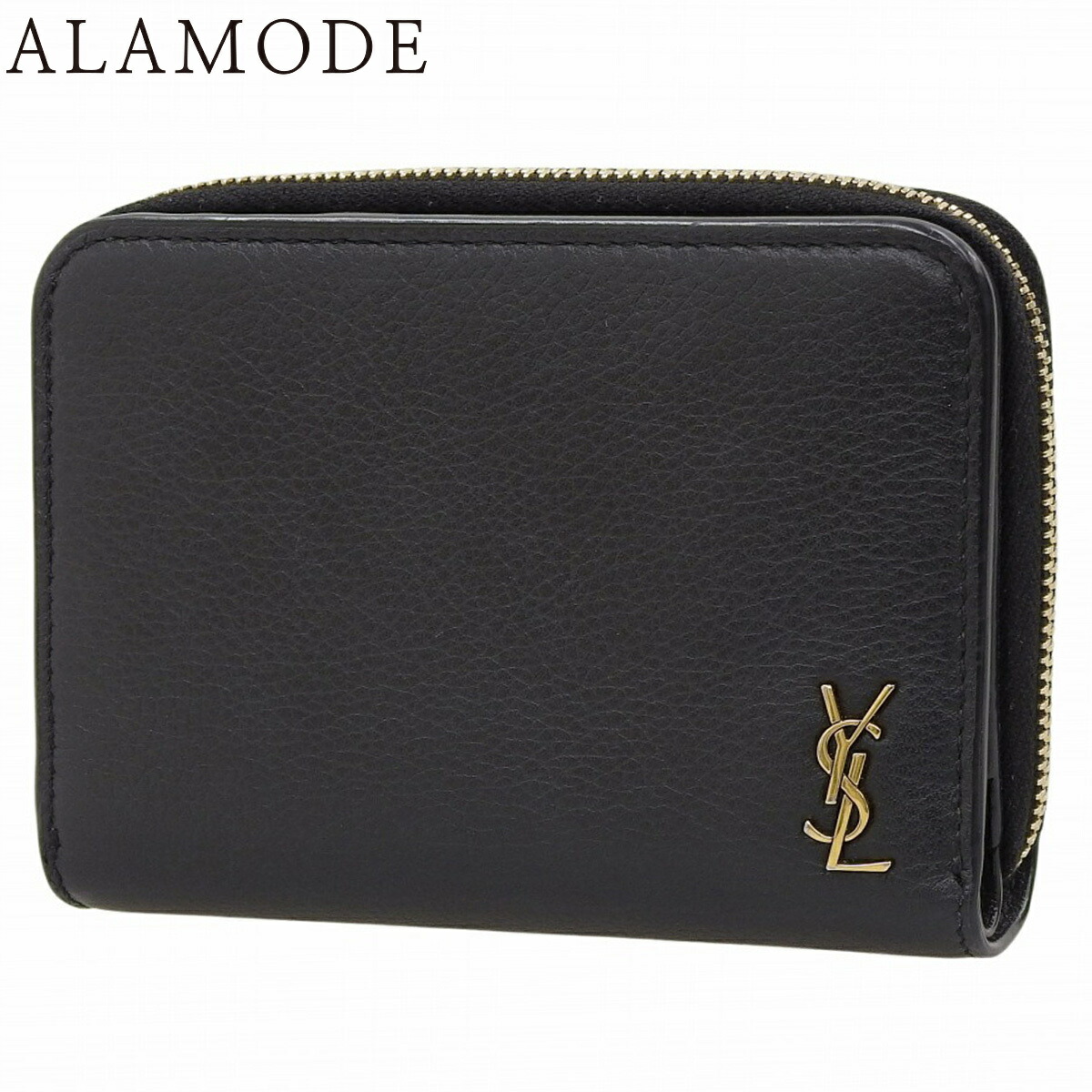 楽天市場】サン ローラン Saint Laurent 二つ折り財布 GUE414661 黒