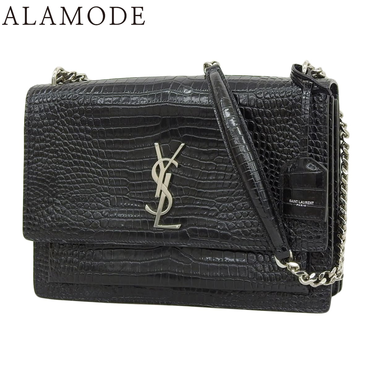 楽天市場】サンローラン 斜め掛けショルダーバッグ チェーンショルダー