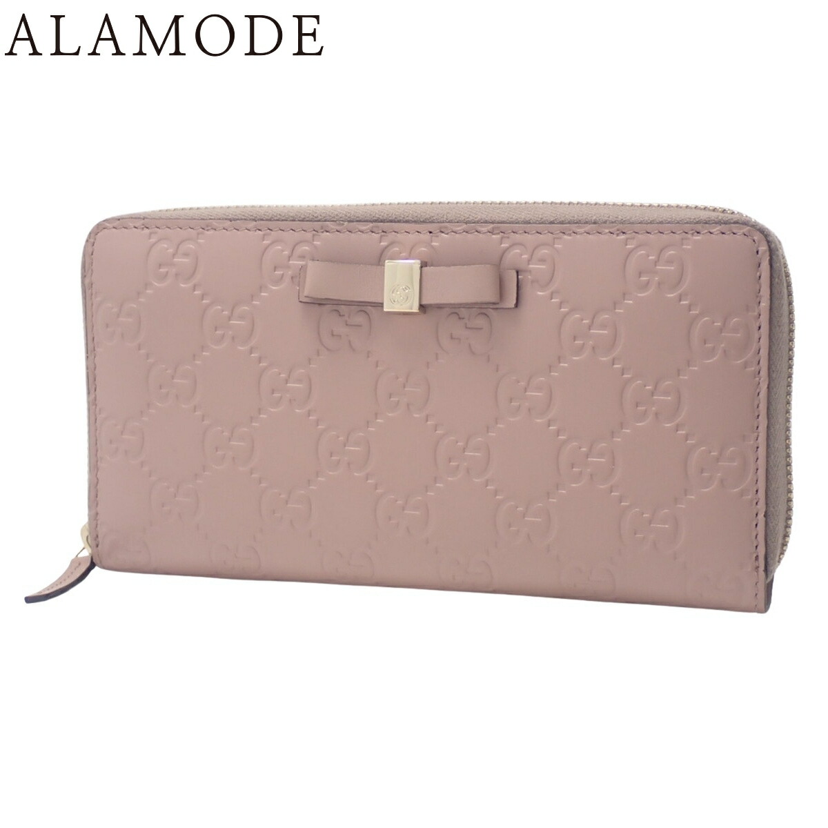 楽天市場】グッチ 財布 レディース グッチシマ リボン付きフラップ長