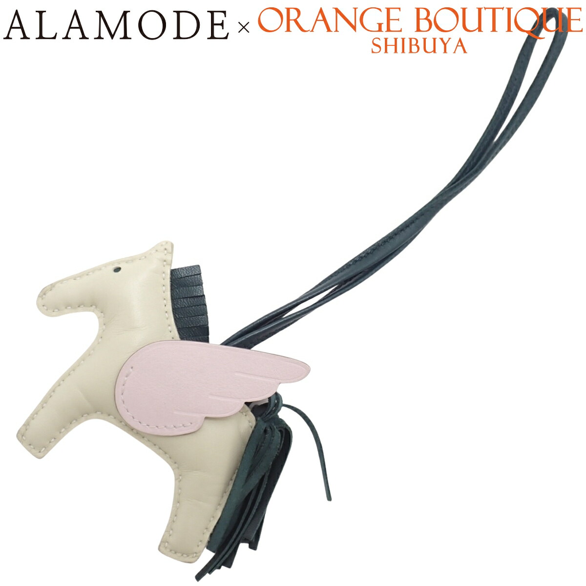 楽天市場】【新品】 エルメス バッグチャーム ロデオMM ペガサス