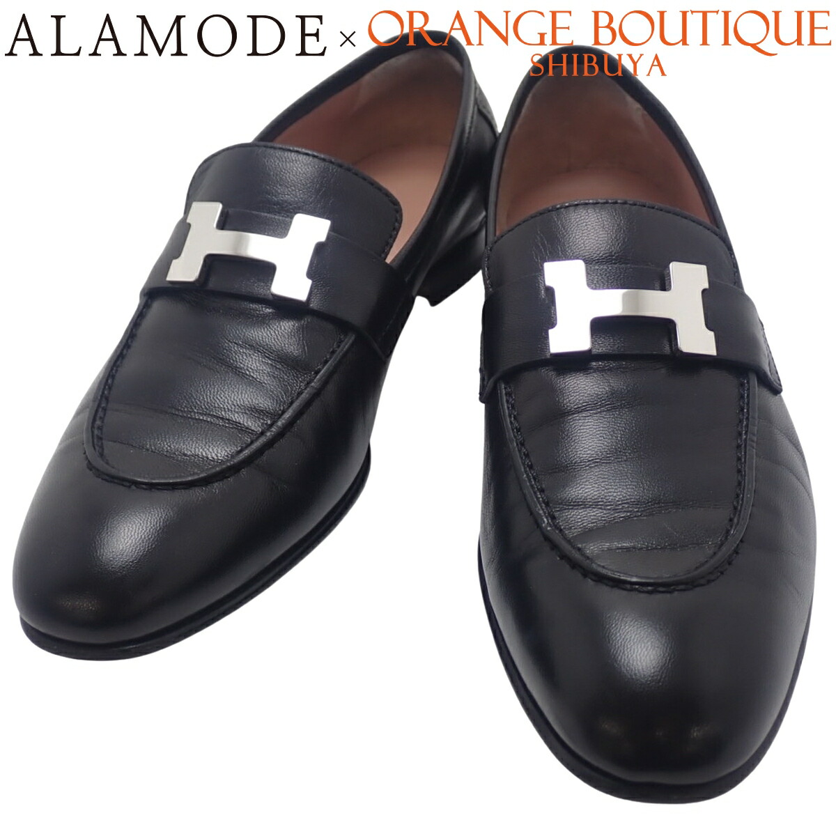 HERMES エルメス　モカシン ロワイヤル　36.5 ブラック✖️ピンク 楽天市場】【10%OFFクーポン】 エルメス モカシン デスタン 36.5サイズ