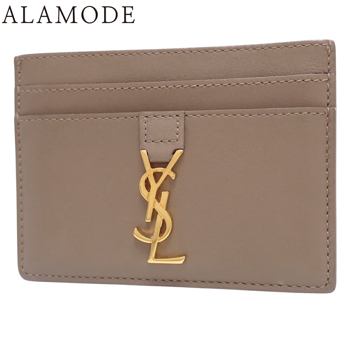 【美品】サンローラン パスケース SAINT LAURENT サンローラン カードケース 647148 2UY2W メンズ レザー