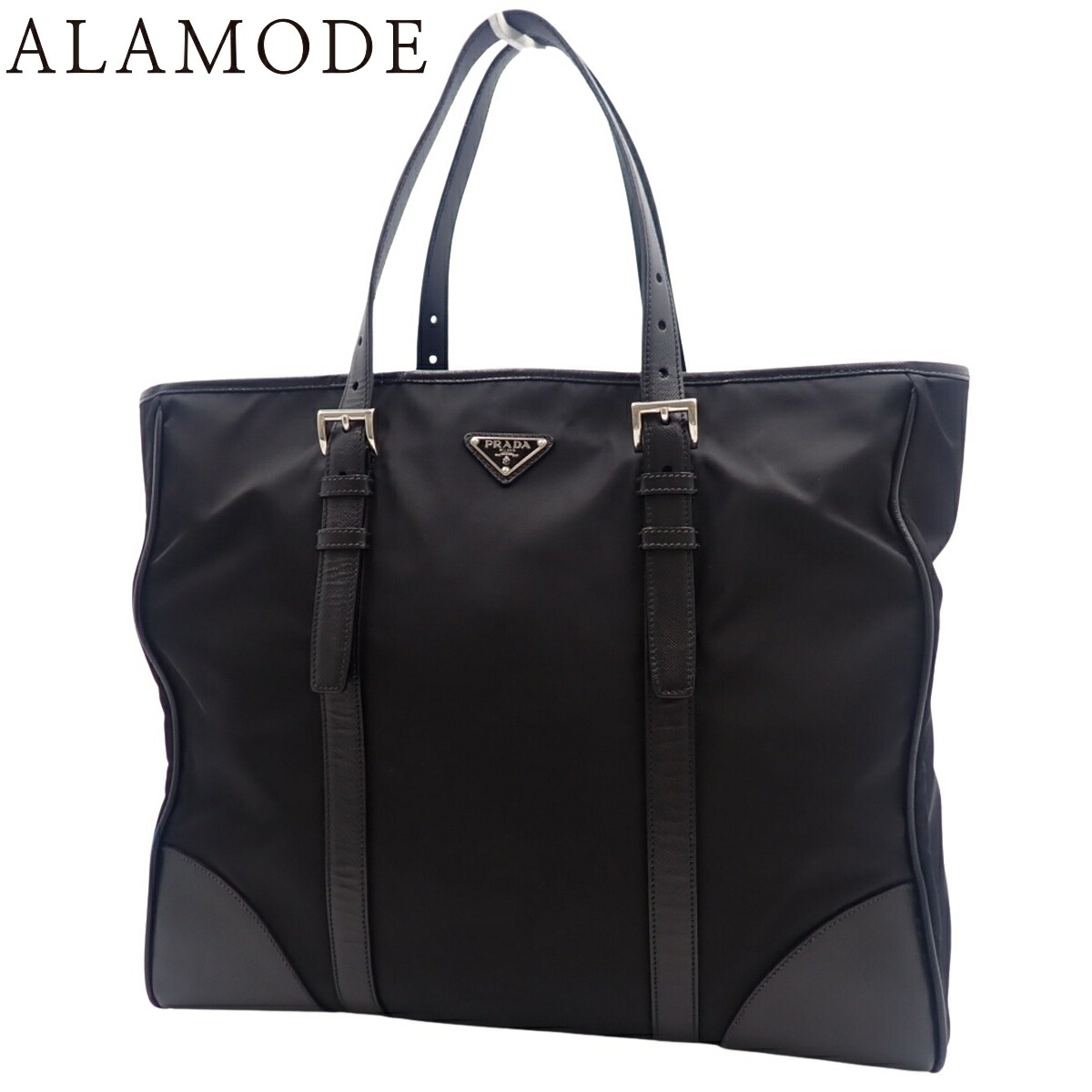 楽天市場】【未使用品】プラダ 【PRADA】テスート トライアングルロゴ