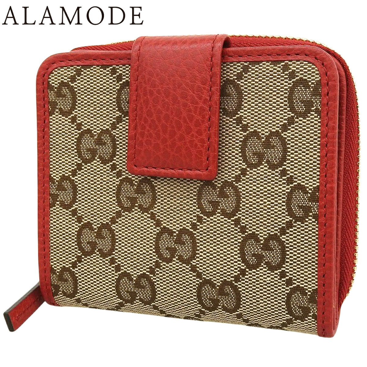 美品✨グッチ 折り財布 チェリー スプリーム PVC ベージュ レッド 楽天市場】【財布】GUCCI グッチ GGスプリーム コンパクトウォレット 2