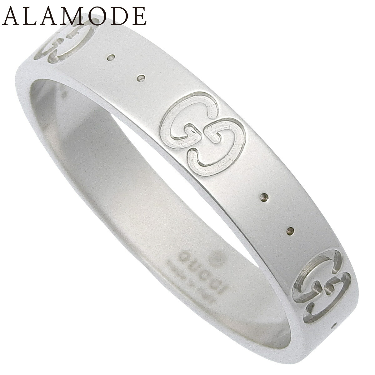 楽天市場】【中古】GUCCI グッチ アイコン リング 750WG #14 ブランド