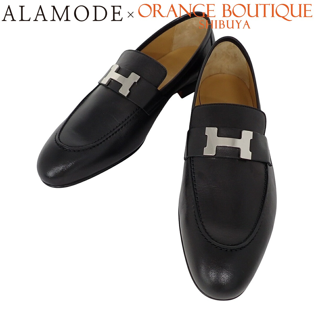 楽天市場】エルメス モカシン オノレ カーフレザー パリバックル