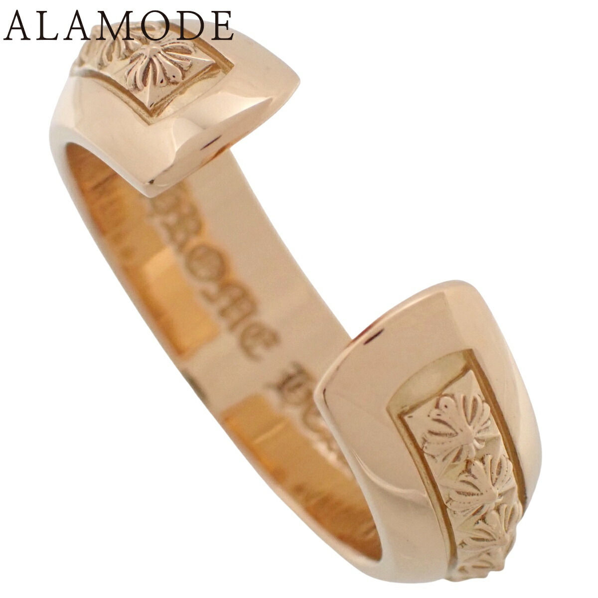 楽天市場】クロムハーツ【CHROMEHEARTS】オープンバンドCHプラスリング