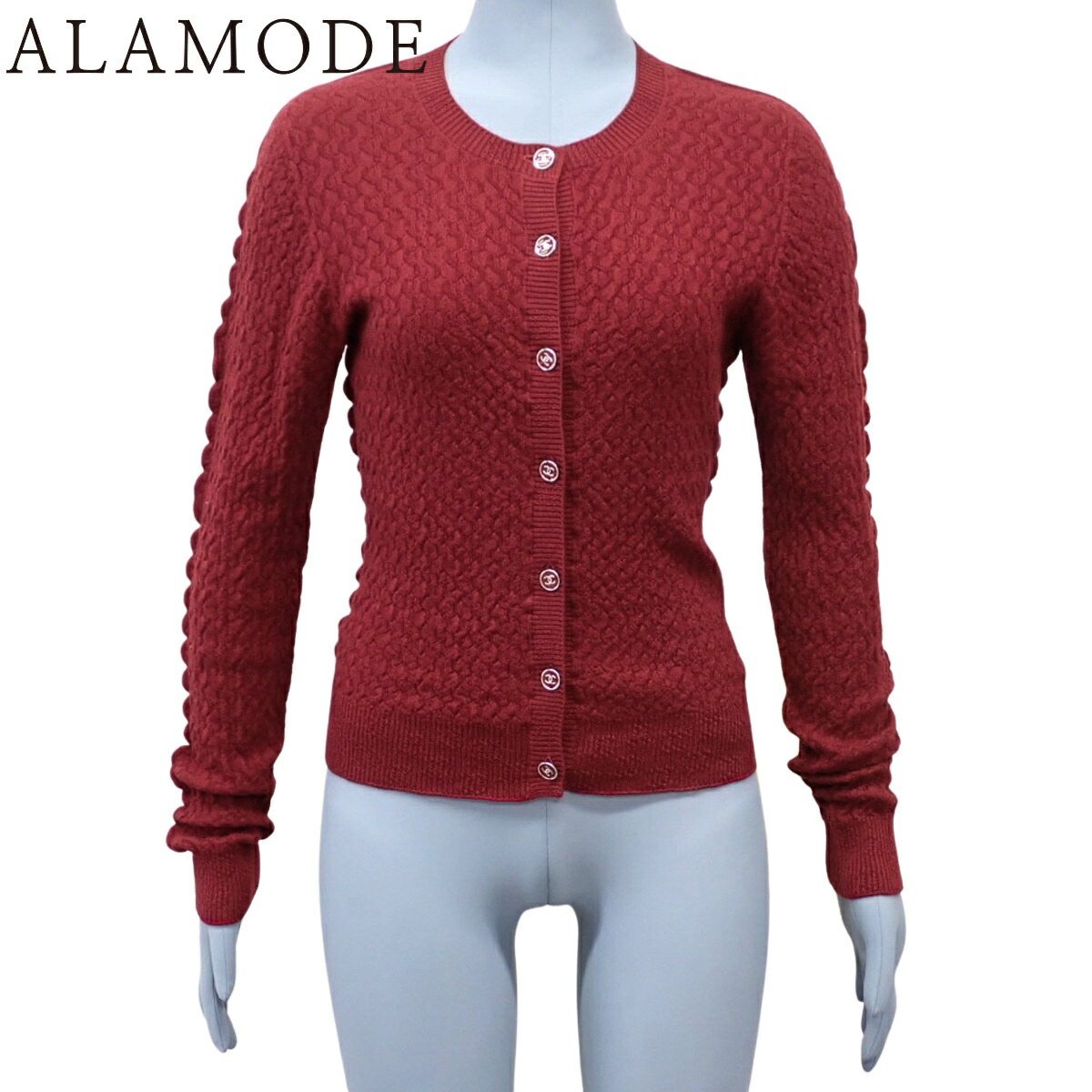 楽天市場】【新品同様】シャネル【CHANEL】ジャガードニット クルー