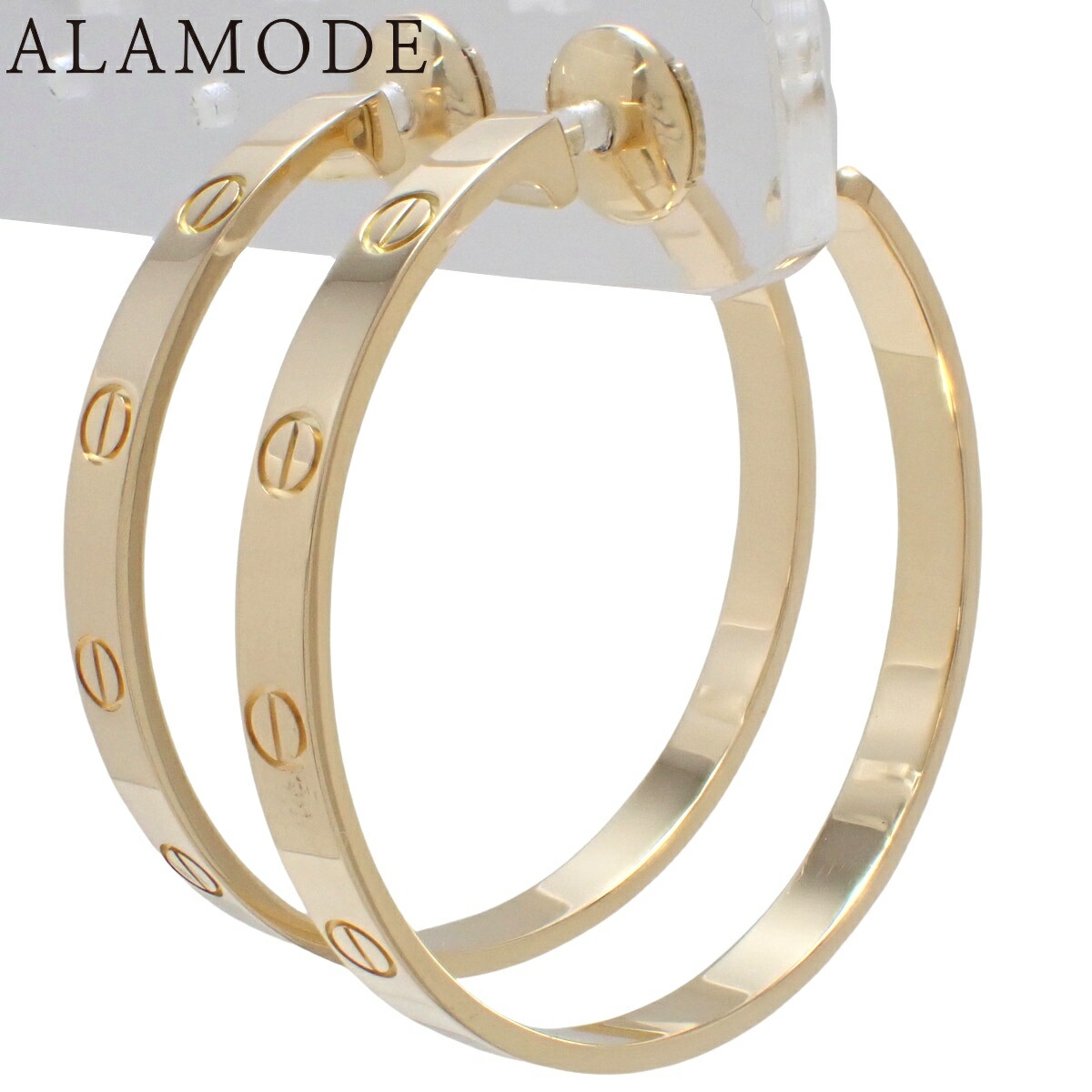 楽天市場】Cartier カルティエ LΘVE LOVE ミニラブ イヤリング ピアス