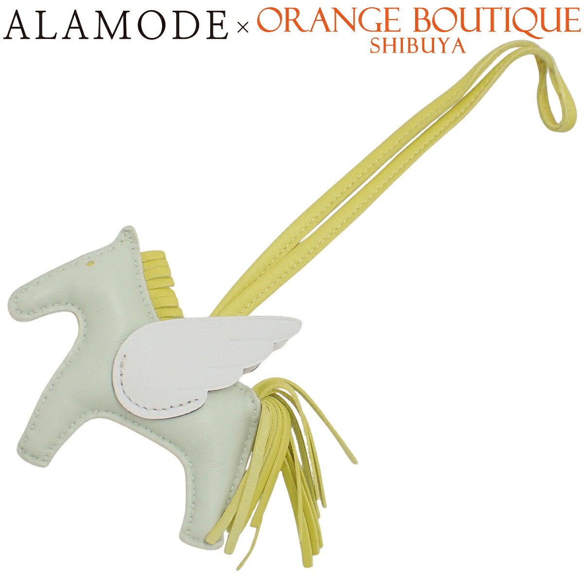 楽天市場】HERMES(エルメス) ロデオチャーム ペガサスPM ヴェール 